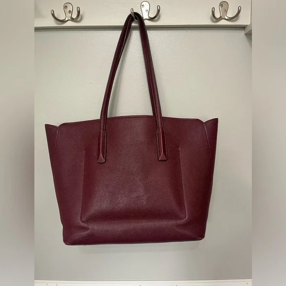 Kate Spade♠️ Maroon Long Strap Tote Bag! - Picture 4 of 8